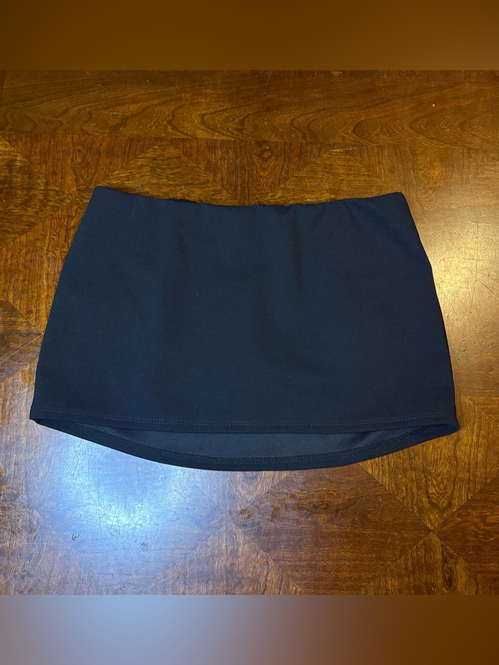 Fashion nova micro mini black basic skort. Women’s size Xs